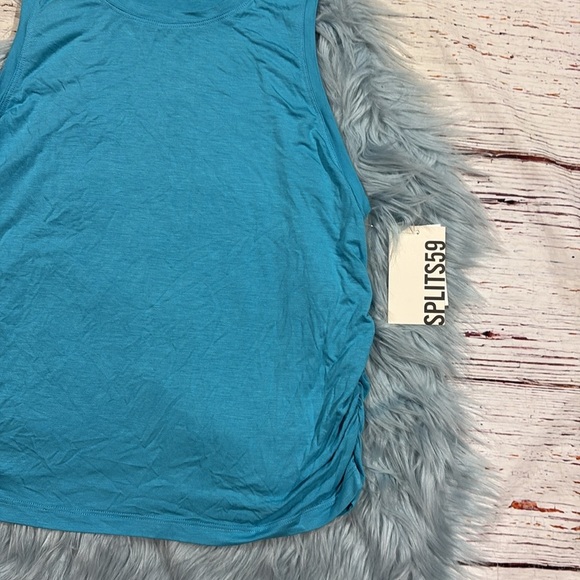 NWT SPLITS59 Frida Jersey Tank - Teal - Picture 6 of 7